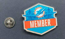Load image into Gallery viewer, 2023 NFL Miami Dolphins Football Season Ticket Member - Pin + Beer sleeve+Magnet
