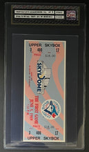 Load image into Gallery viewer, 1989 Toronto Blue Jays 1st Game SkyDome Full Ticket vs Milwaukee Brewers iCert 9
