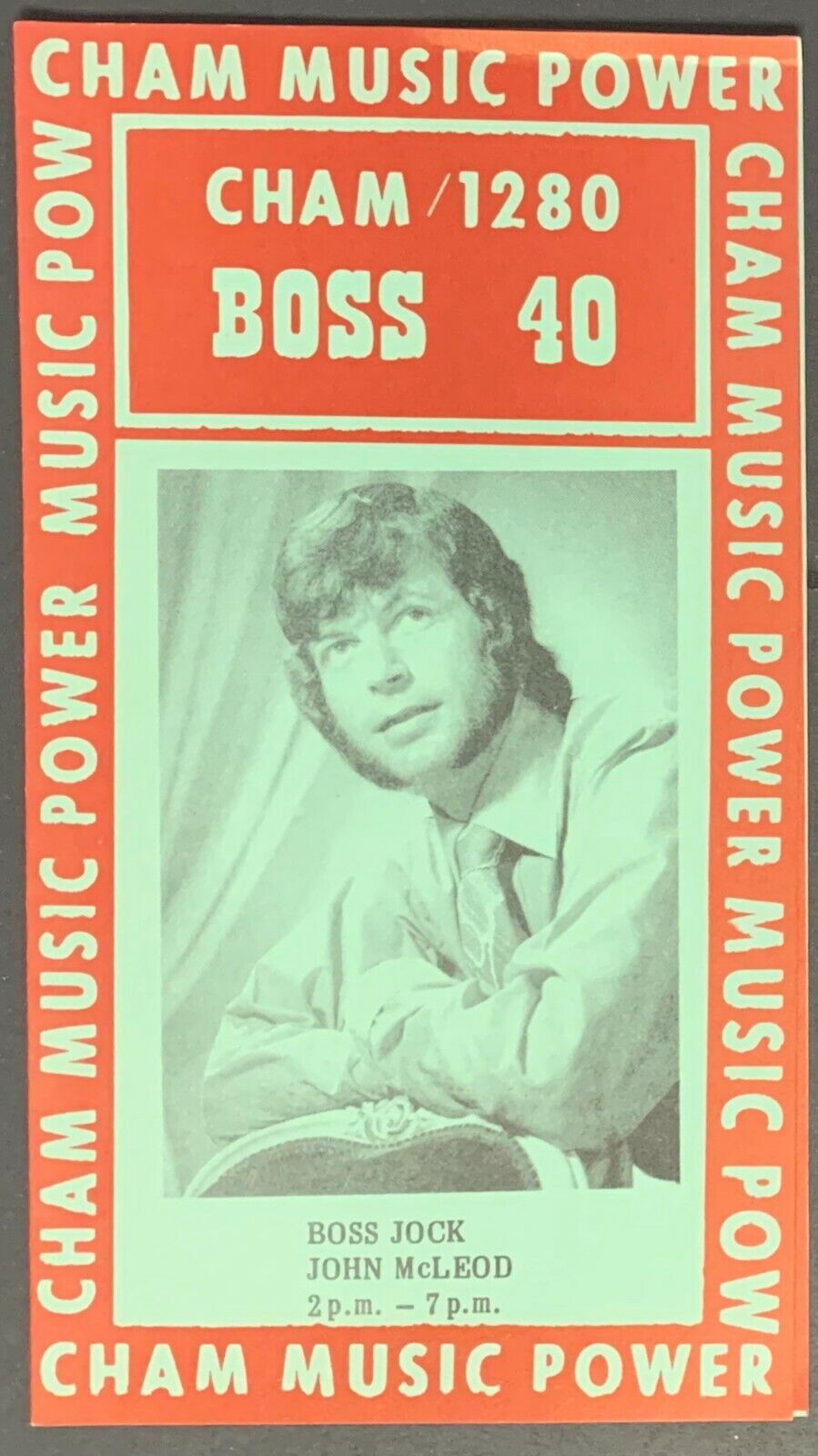 1970 CHAM Chart Radio Survey Hamilton Music Boss Jock Guess Who CCR Ann Murray