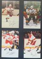 1979/1980 Atlanta Flames Coca-Cola Postcard Set NHL Vintage Jim Craig Hockey