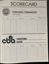 Load image into Gallery viewer, 1984 Continental Basketball Association Program Toronto Tornados v Bombardiers
