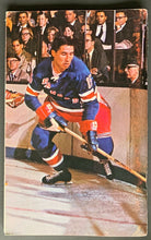 Load image into Gallery viewer, 1968-69 New York Rangers Blue Book Media Guide And Record Book NHL Hockey
