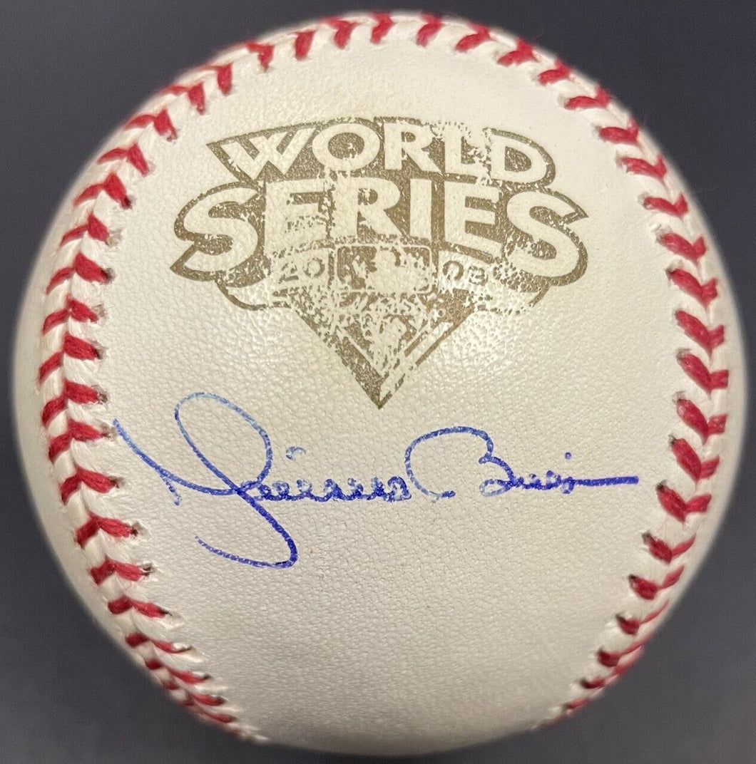 Mariano Rivera Autographed 2009 World Series Rawlings Baseball Signed Yakees JSA