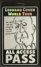 Load image into Gallery viewer, Leonard Cohen Canadian Singer / Songwriter Signed Signed Guitar Pickguard + JSA

