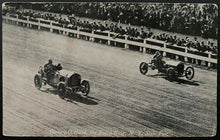Load image into Gallery viewer, 1910 Barney Oldfield + Ole #8 Win Race N.Y. State Fair Vintage Postcard Unposted
