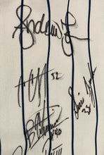 Load image into Gallery viewer, 2011 New York Yankees Roster Autographed Signed Jersey Derek Jeter Baseball MLB
