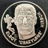 1972 Elroy Hirsch Pro Football Hall Of Fame Medal Franklin Mint 1 Troy Oz NFL