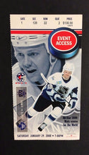 Load image into Gallery viewer, 2000 Toronto Maple Leafs Hockey Ticket Featuring Sundins Goal 1999 All Star Game
