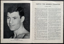Load image into Gallery viewer, Emile Griffith Welterweight Championship Boxing Program Brian Curvis Empire Pool
