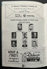 Load image into Gallery viewer, 1983 Oshawa Civic Auditorium Charity Game Program Bobby Orr Signed Lineup Page
