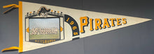 Load image into Gallery viewer, 1965 Pittsburgh Pirates Team Photo Full Size Pennant Baseball Roberto Clemente
