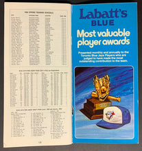 Load image into Gallery viewer, 1984 Toronto Blue Jays Baseball Media Guide 8th Season Exhibition Stadium MLB
