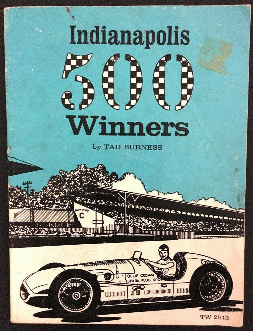 1974 Indianapolis Racetrack Indy 500 Winners Book Vintage Program Racing