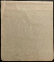 Load image into Gallery viewer, 1960 NHL Hockey Signed Memo Pad Page Dennis Hull Chicago Blackhawks Autographed
