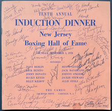 Load image into Gallery viewer, Autographed New Jersey Boxing Hall of Fame 10th Anniversary Program Signed VTG
