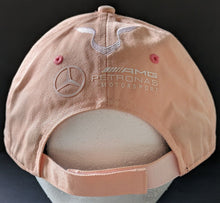 Load image into Gallery viewer, Mercedes Benz Racing Hat Embroidered AMG Petronas MotorSports Gran Turismo Pink
