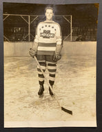 1938 New York Americans Art Chapman Original Press Photo Type 1 Vtg NHL Hockey