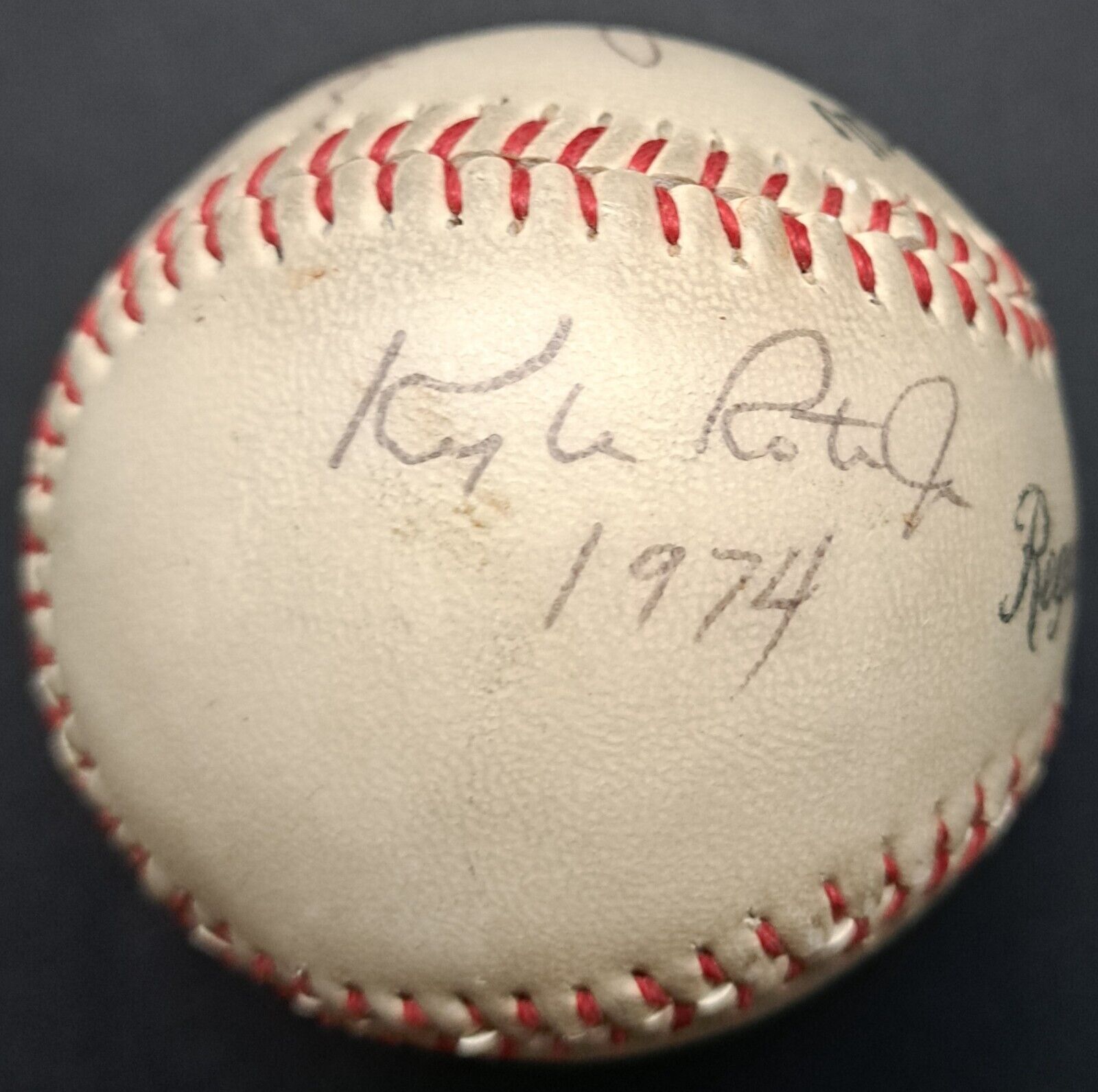 1975 Superstars Competition Autograph Bob Seagren Kyle Rote Jr NFL OJ ...
