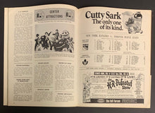 Load image into Gallery viewer, 1973 NHL Hockey Program New York Rangers Jean Ratelle Scores Career Goal 250-251

