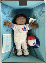 Load image into Gallery viewer, 1986 Montreal Expos Cabbage Patch Doll Autographed Andre Dawson + Tim Raines JSA
