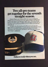 Load image into Gallery viewer, Original 1972 Major League Baseball All Star Game Program Atlanta Stadium
