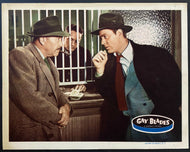 1946 Vintage Gay Blades Hockey Movie Lobby Card George Blair Allan Lane