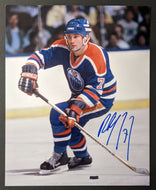 Paul Coffey #77  Autographed / Signed Photo Edmonton Oilers NHL Hockey Vintage