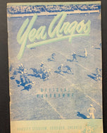 1950 Varsity Stadium Toronto Argonauts Eastern Final CFL Program Football VTG