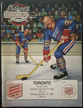 Load image into Gallery viewer, 1993 Varsity Arena Toronto Greatest Hockey Legends Program + Hockey Card Insert
