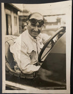 1925 Indy 500 Earl Cooper  Junior 8 Type 1 B&W Photo Indianapolis Racing LOA VTG