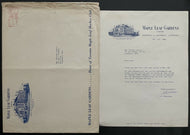Original 1966 Maple Leaf Gardens NHL Hockey Letter + Mailer Vintage Toronto