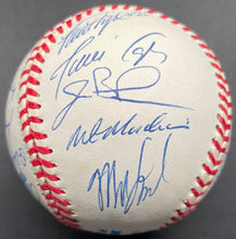 Load image into Gallery viewer, 1999 Cleveland Indians Team Autographed Signed Baseball AL Central Champs JSA
