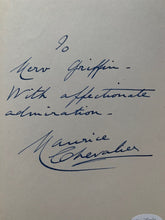 Load image into Gallery viewer, Maurice Chevalier I Remember It Well Hardcover Book Autographed JSA Celebrity
