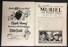 Load image into Gallery viewer, 1943 World Series Program Yankee Stadium New York vs St Louis Cardinals MLB
