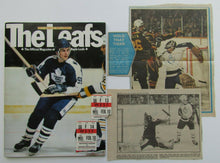 Load image into Gallery viewer, 1982 Maple Leaf Gardens 50th Anniversary Program + Tickets Toronto vs Vancouver
