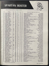 Load image into Gallery viewer, 1957 University Of Indiana vs Michigan State NCAA Football Program Vintage
