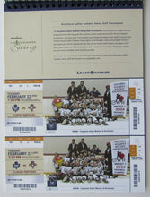 Load image into Gallery viewer, 2004-2005 Toronto Maple Leafs Full Season Ticket Book 2 Seats 45 NHL Home Games
