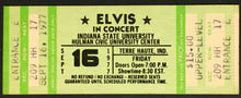 Load image into Gallery viewer, 1977 Elvis Presley Concert Ticket Indiana State University Hulman Civic Center
