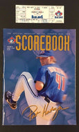 1997 Toronto Blue Jays Baseball Ticket & Program Hentgen Cy Young Winner Cover
