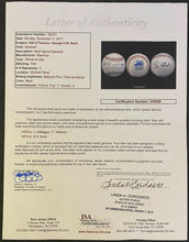 Load image into Gallery viewer, 1991 MLB ASG Baseball Signed Ted Williams Joe DiMaggio George Bush Autograph JSA
