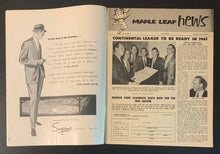 Load image into Gallery viewer, 1959 Maple Leaf Stadium International League Baseball Program + Yearbook
