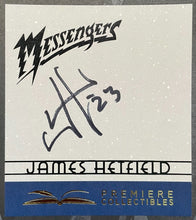 Load image into Gallery viewer, 2023 James Hetfield Signed Book Messengers: The Guitars of James Hetfield COA
