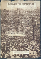Mid-Week Pictoral Magazine July 7 1921 Dempsey Vs Carpentier Fight In New Jersey