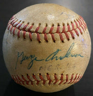 1964 Toronto Maple Leafs Baseball Team Signed Ball Autographed Sparky Anderson