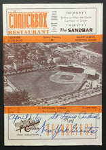 Load image into Gallery viewer, 1951 St. Louis Cardinals v New York Giants MLB Baseball Spring Training Program
