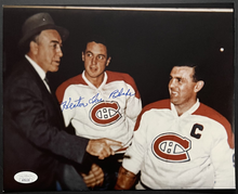 Load image into Gallery viewer, Toe Blake Autographed Montreal Canadiens NHL Hockey Photo Signed JSA
