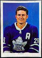 1963-64 Chex Series 1 Photo Allen Stanley NHL Hockey Toronto Maple Leafs VTG