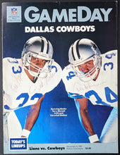 Load image into Gallery viewer, 1987 Dallas Cowboys NFL Program Cover Signed Autographed Dick Nolan Tex Schramm
