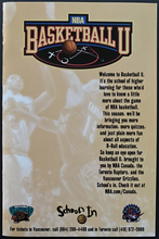Load image into Gallery viewer, 2000/01 NBA Basketball University Booklet Schedule Toronto Raptors + Grizzlies
