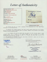 Load image into Gallery viewer, BING CROSBY Autograph Letter On Personal Letterhead &amp; Postcard Vintage Movie
